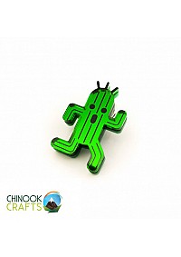 Épinglette / Pin Final Fantasy Par Chinook Crafts - Cactuar
